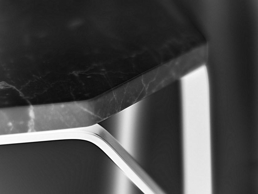 MEMEDESIGN Прямоугольный мраморный журнальный столик на контракт Tray sun-id-1472682 - Вид №1