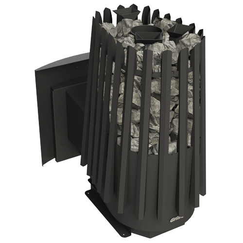 Печь для бани GRILL'D Cometa 350 Vega PRO Window Max с закрытой каменкой 6581 - Вид №1