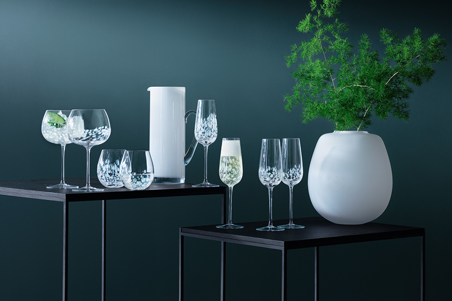 Набор из 2 бокалов-флейт для шампанского Stipple 250 мл LSA International G133209602 - Вид №1