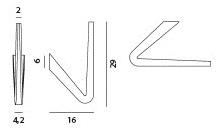 Rotaliana Настенный светильник из алюминия sun-id-1372068 - Вид №2
