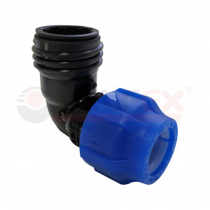 1210012463112 Valfex Отвод компрессионный с наружной резьбой