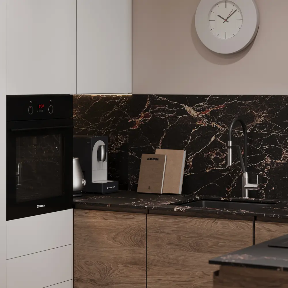 Фасад для кухни Токио Delinia ID - элегантность в темном дереве 86423445 STLM-0867968 - Вид №10