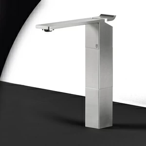 Смеситель для раковины OKAMI OKM3S серебристый матовый