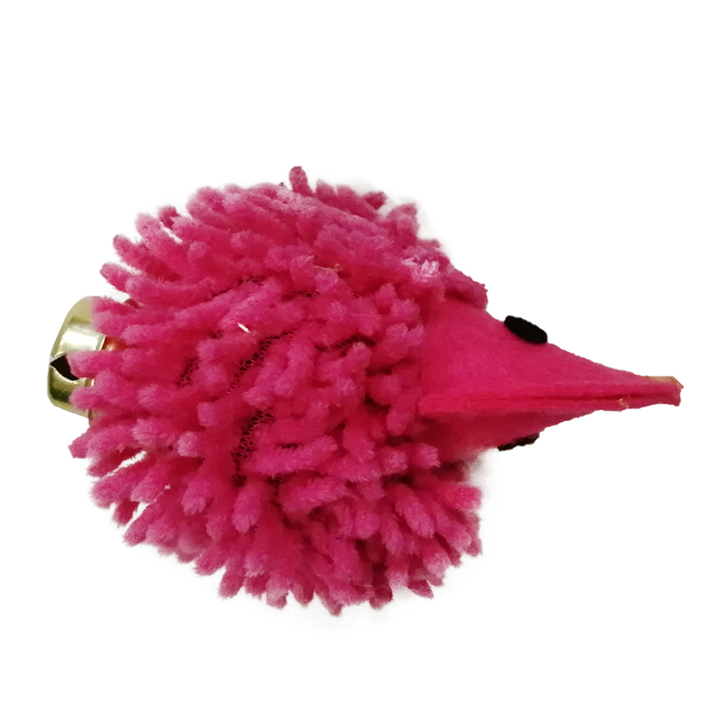 ПР0050367 Игрушка для кошек Bright Помпон с колокольчиком и кошачьей мятой CHOMPER 