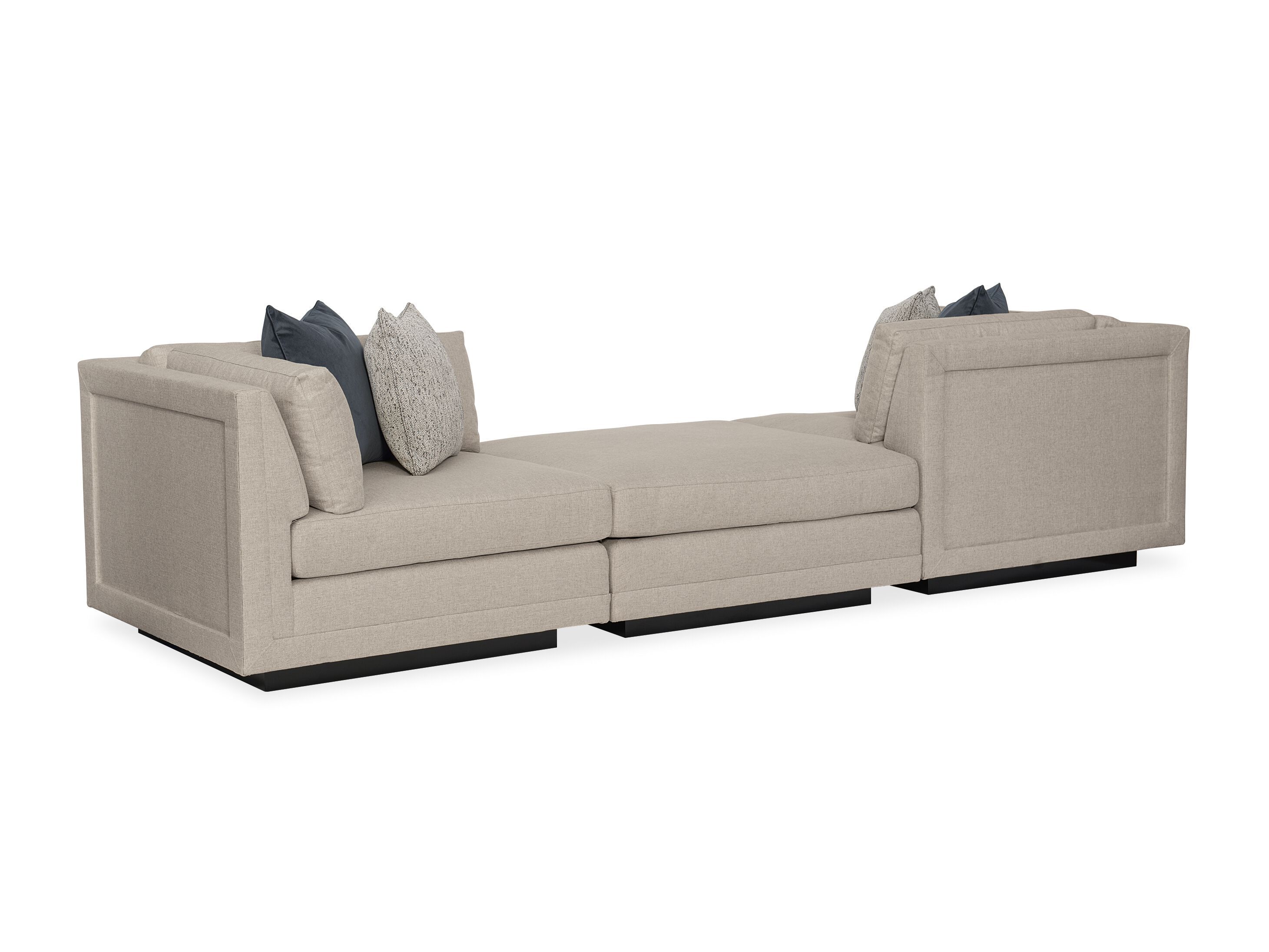 Модульный тканевый диван vis à vis Caracole Fusion ARCH-00037140