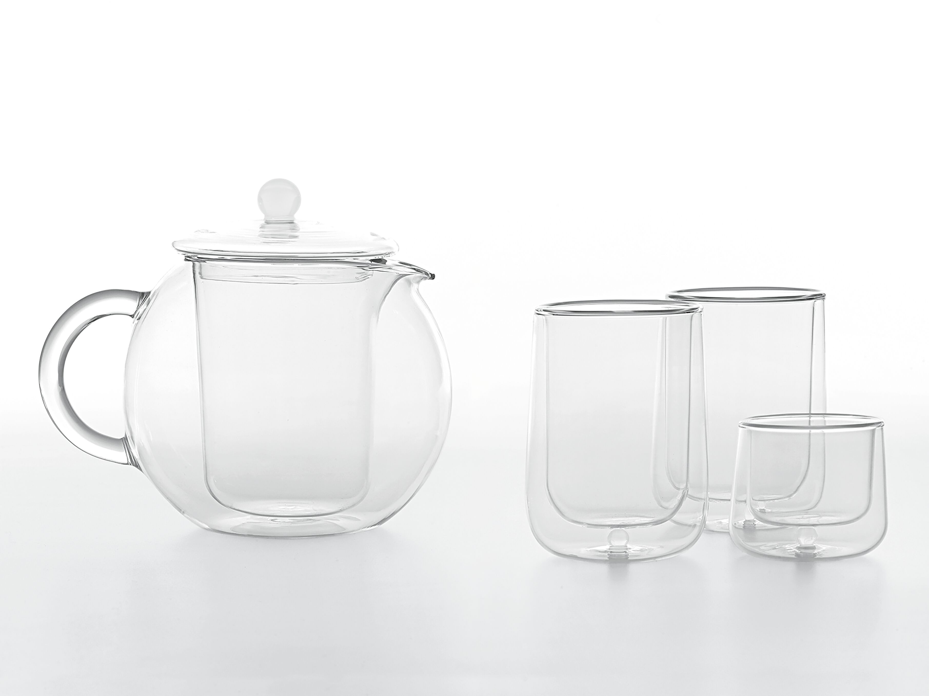 Стакан для воды из боросиликатного стекла Zafferano настольный шар ARCH-00145714 - Вид №6