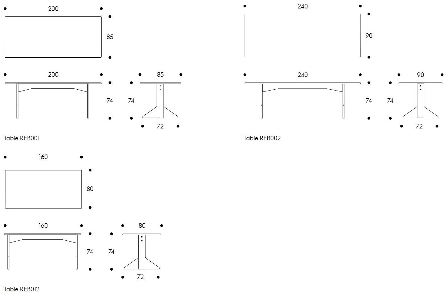 Artek Прямоугольный стол Kaari sun-id-1378644 - Вид №9