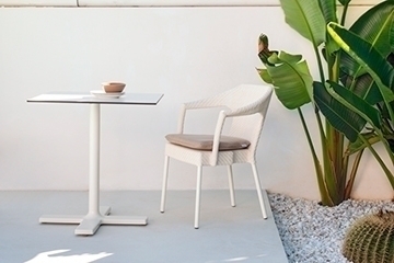 007570 Уличный стол со столешницей Compact 70 x 70 см Point Colors POINT1920 - Вид №3