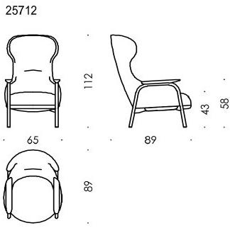Wittmann Стул с подлокотниками с подлокотниками Vuelta sun-id-1486354 - Вид №5