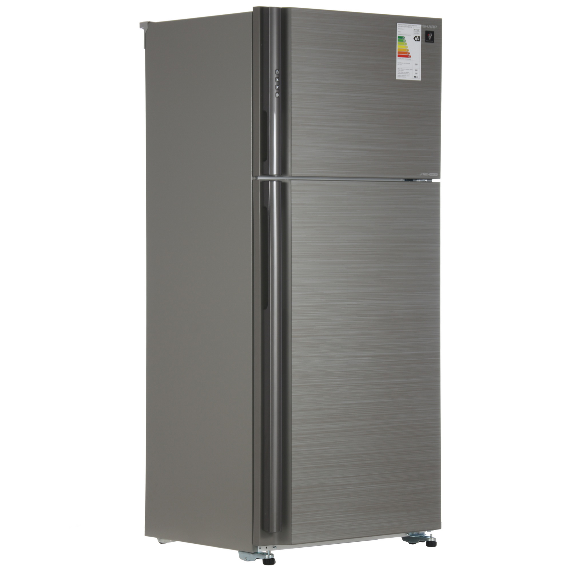 1053503 Холодильник с морозильником   Sharp SJXP59PGSL серебристый STDN-0125833