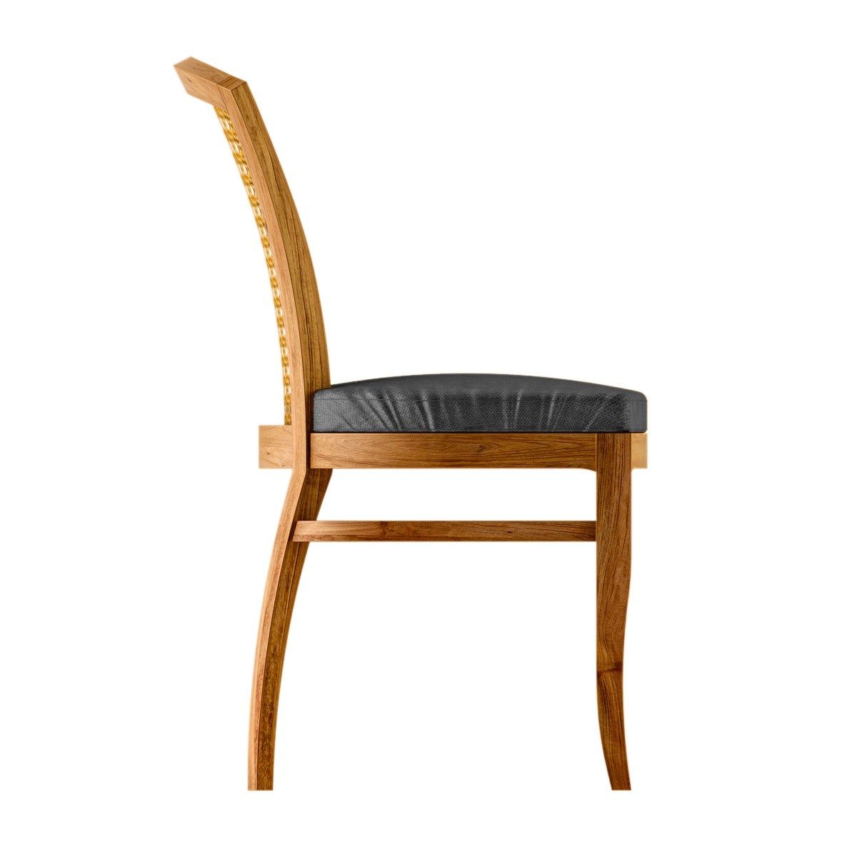 Садовый стул из тикового дерева decò ASTELLO Tournesol ARCH-00077098 - Вид №3