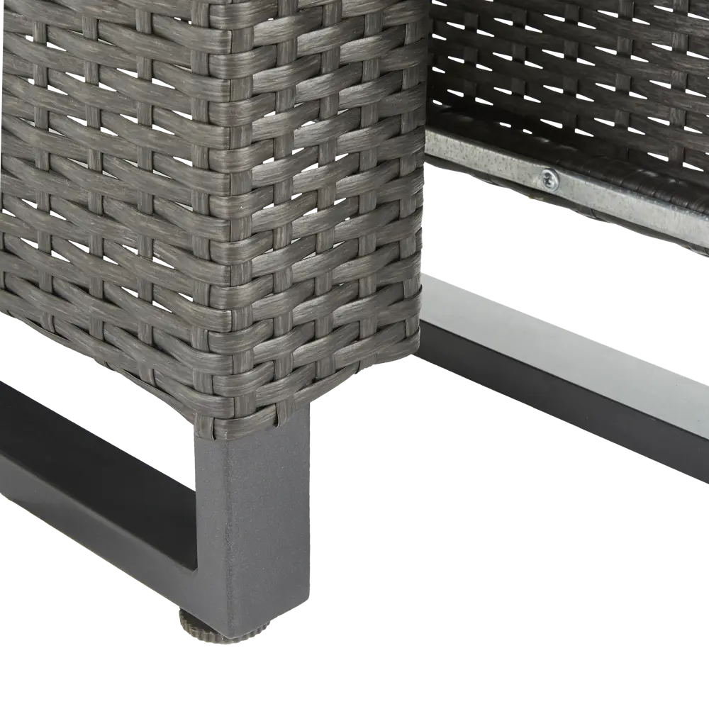 Подлокотники NATERIAL Noa Fix серые с экоплетением для садовой мебели 82509713 STLM-0028946 - Вид №4