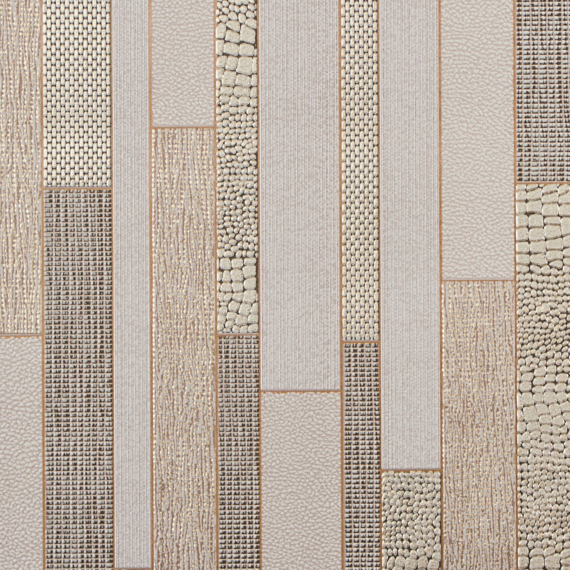 82399690 Обои виниловые коричневые 0.53 м 0208-2 Плитка Santreyd  - Вид №1