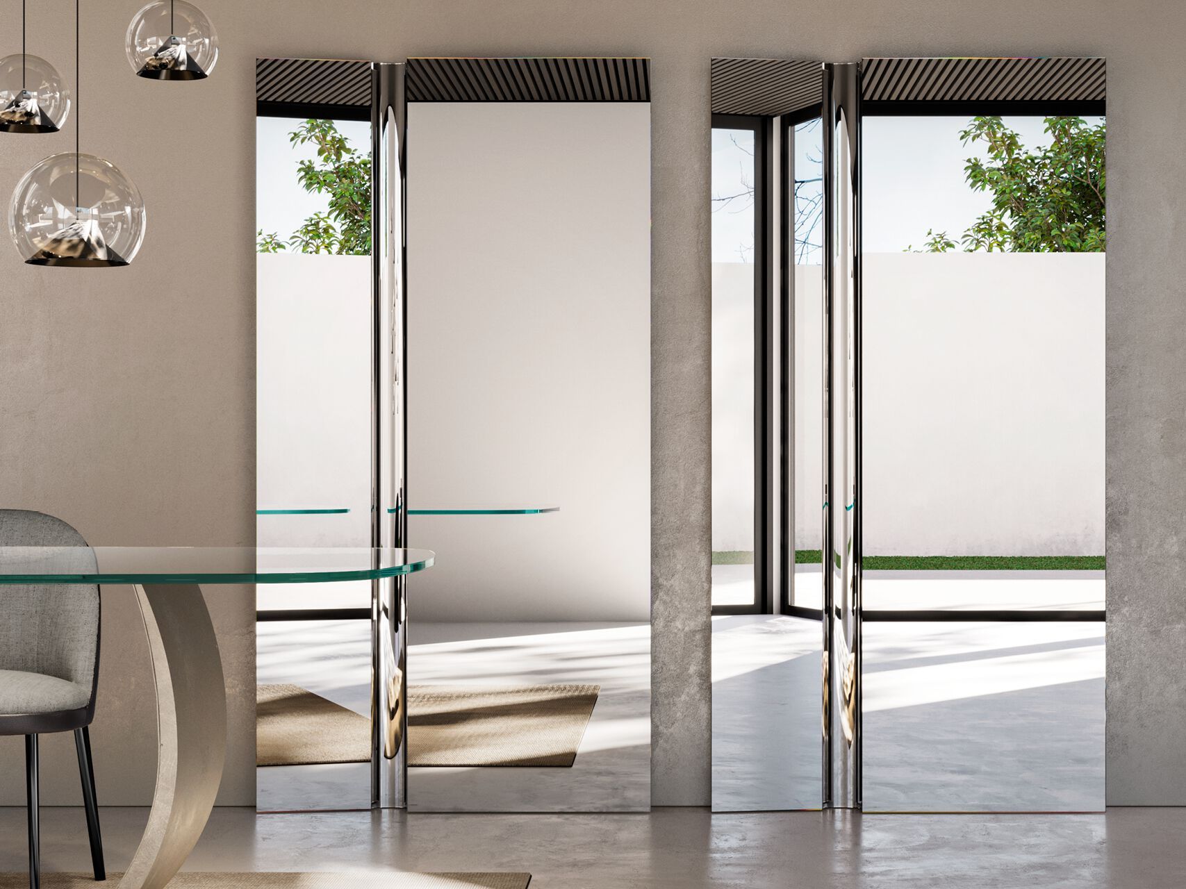 Прямоугольное настенное зеркало EFORMA Let ARCH-00029262 - Вид №1