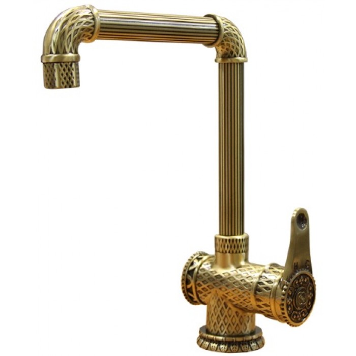 Zorg A 418K-BR бронза Смеситель для кухни Zorg 274 х 178 мм  - Вид №1