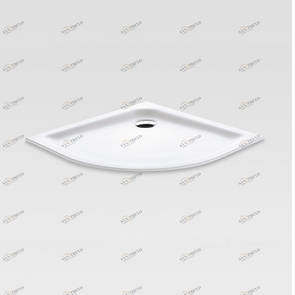 Душевой поддон Corian Curvo 80 см 5COF3N0 Gruppo Geromin