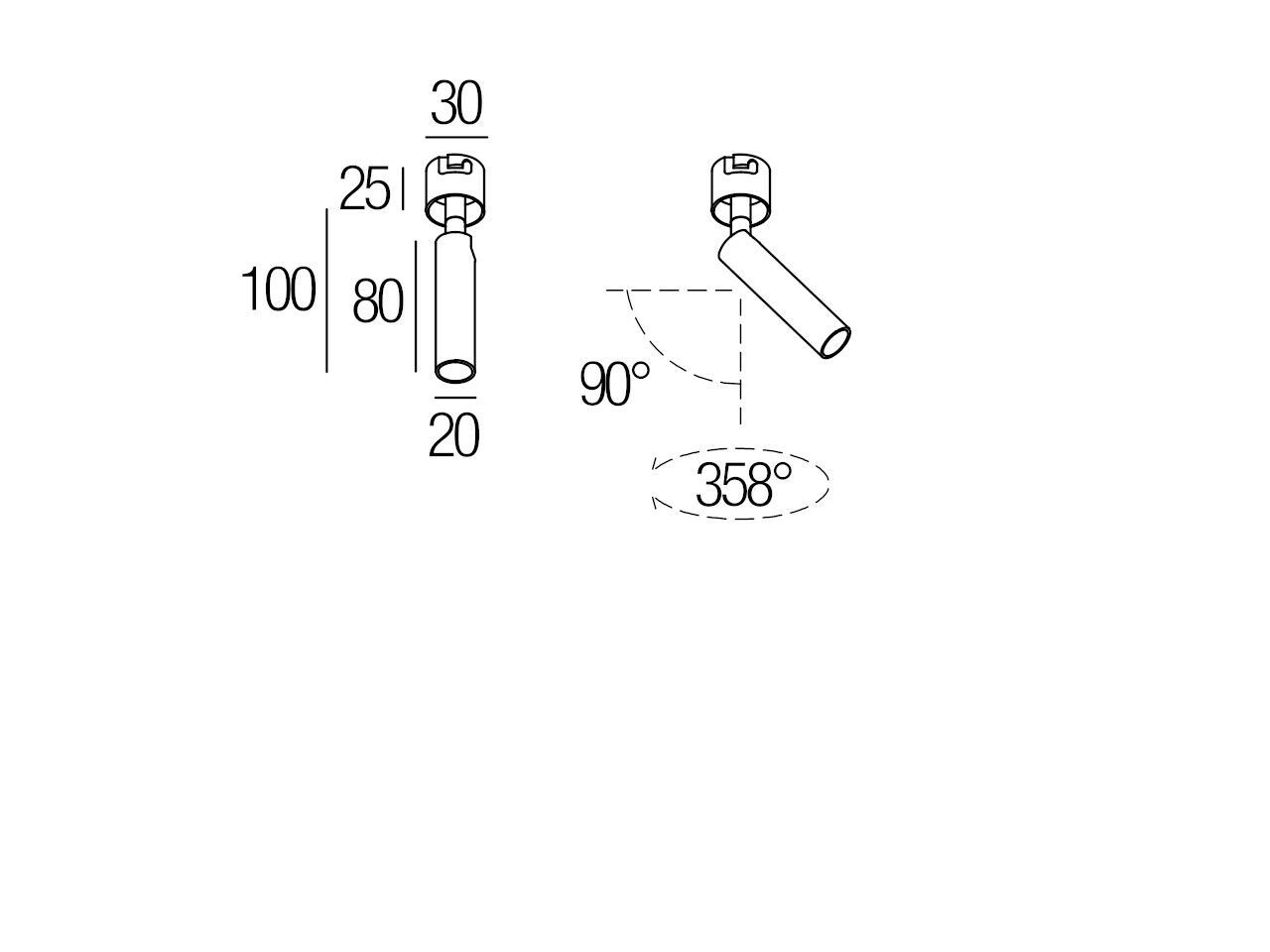 Регулируемый светодиодный прожектор Flexalighting MINIJOS F2 ARCH-00114349 - Вид №1