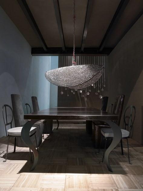 BAXTER Прямоугольный кожаный стол sun-id-1397439 - Вид №1