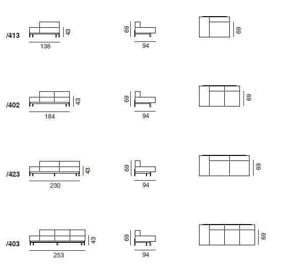 Кожаный угловой диван de Sede DS-22 ARCH-00064884 - Вид №3