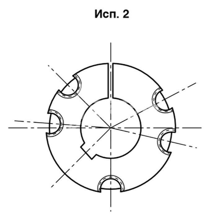 IS3355 Втулка тапербуш 3535-80 мм ISKRA  - Вид №3