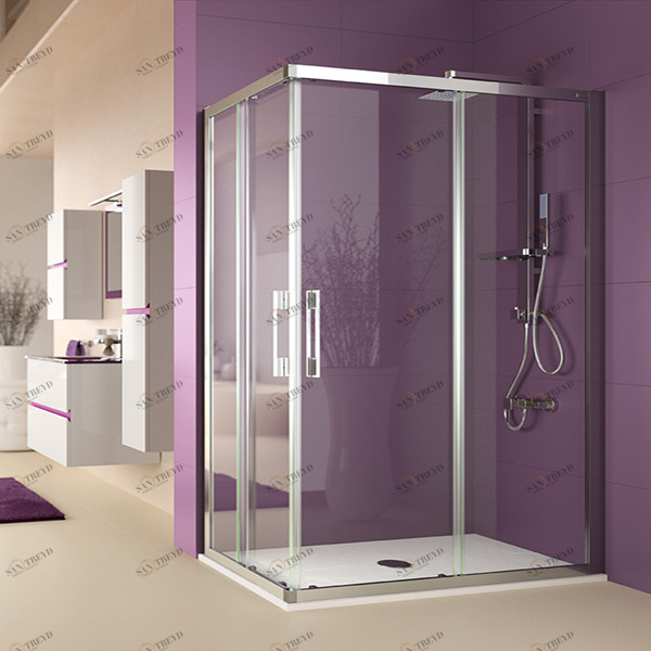 ДУШЕВОЙ УГОЛОК CLEAR 80Х100 СМ SALGAR Душевые ограждения CLEAR 16733