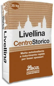 Laterlite Самовыравнивающийся раствор для малых толщин Centrostorico