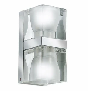 Светильник настенный серебристый Fabbian D28D0200 FABBIAN  00-3882489 Серебро