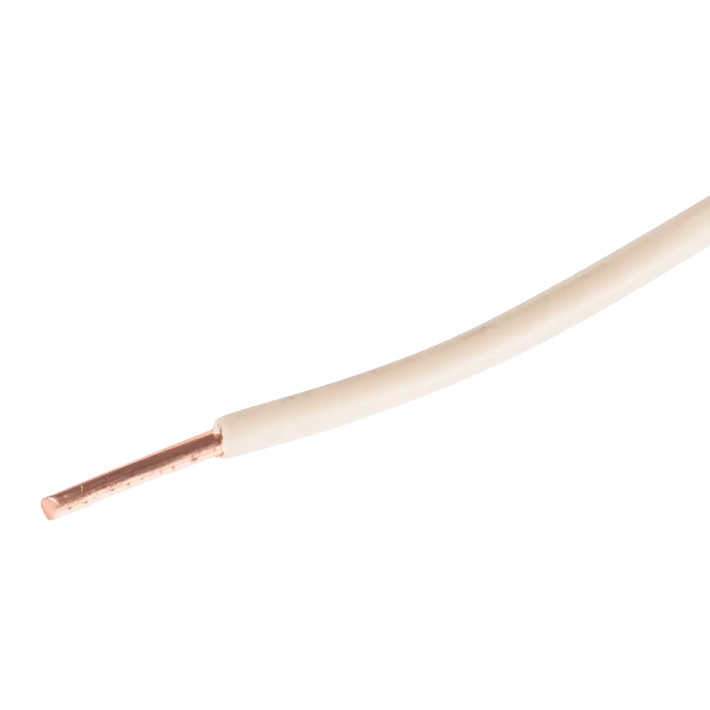 Провод Ореол ПУВ 1x2.5 на отрез ГОСТ цвет белый STLM-2140274