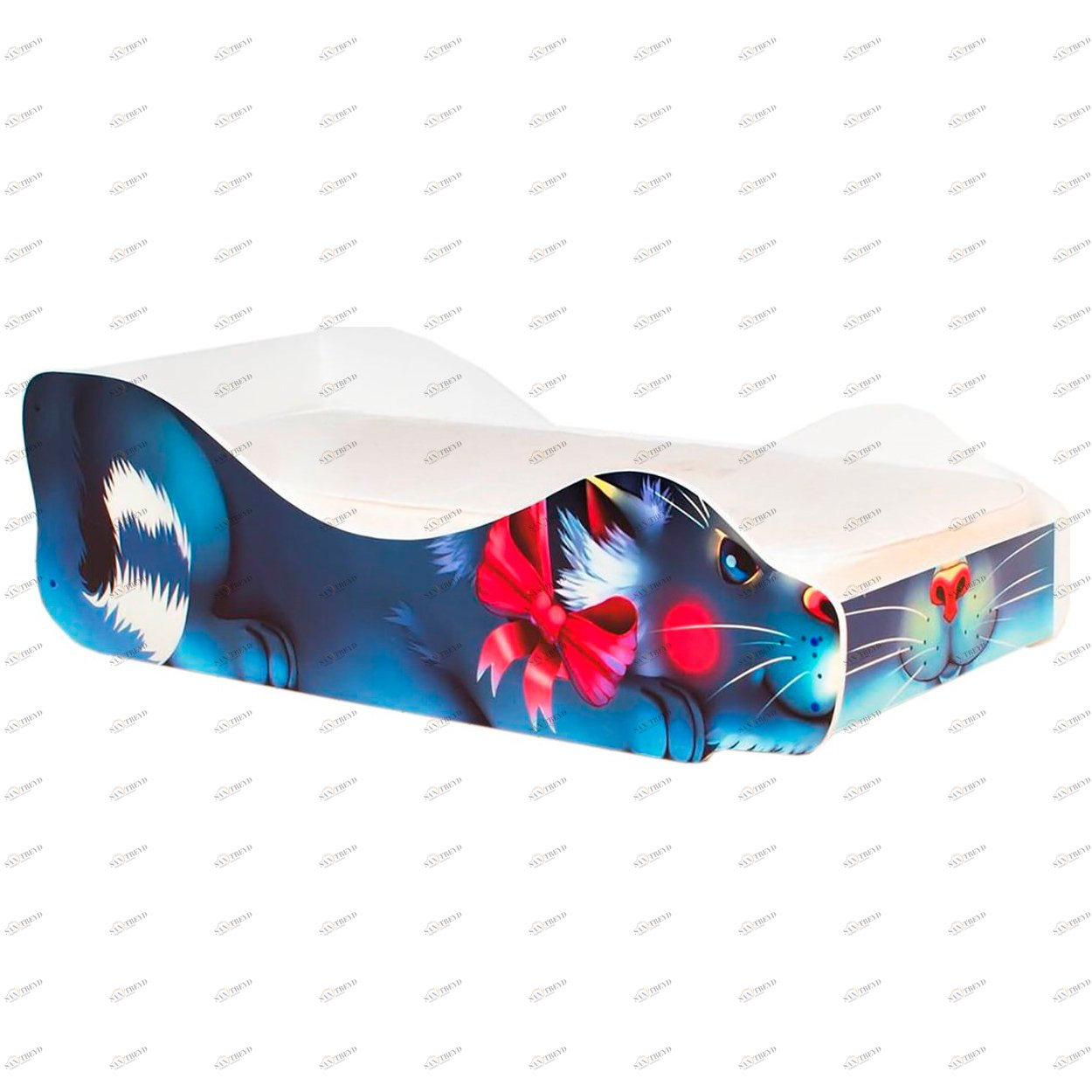 Детская кровать "Кошка Мурка" БЕЛЬМАРКО  326771 Синий Santreyd 