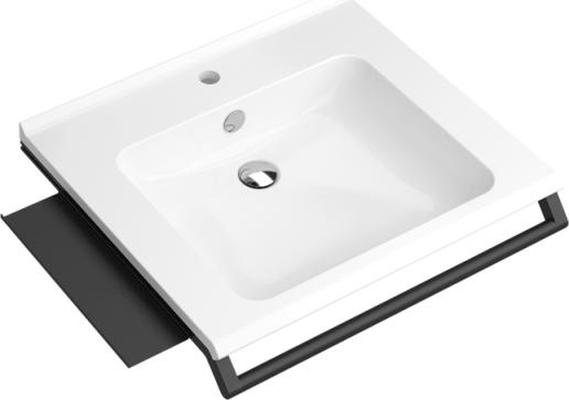 950.19.082 Комплект умывальника с ручкой и полкой HEWI Waschtische 