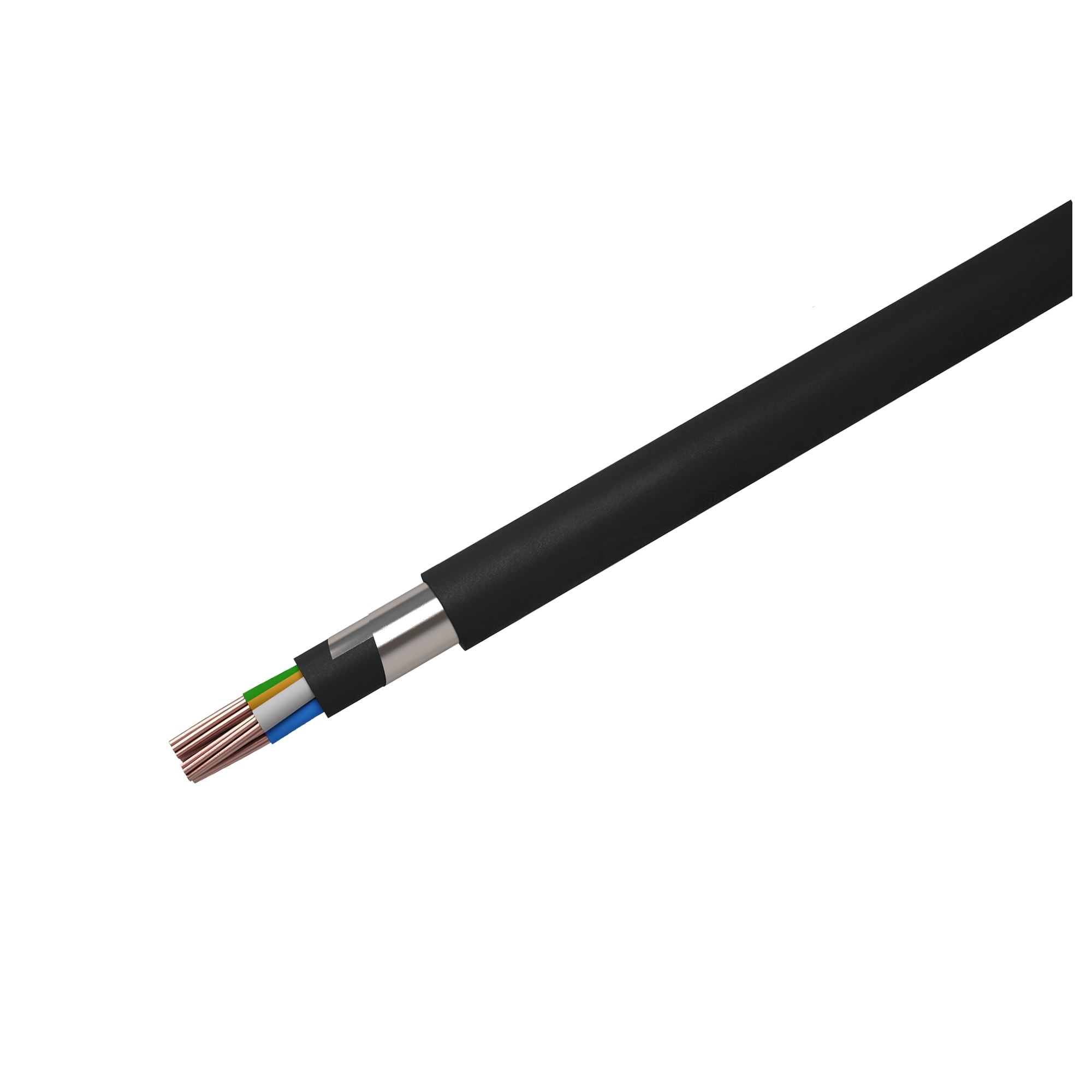 82771170 Кабель Партнер-Электро ВБШв 4х10, на отрез, ГОСТ Santreyd 