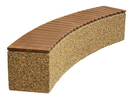 11595 КОНСТРУКТОР 2, скамья из бетона LAB.Space 