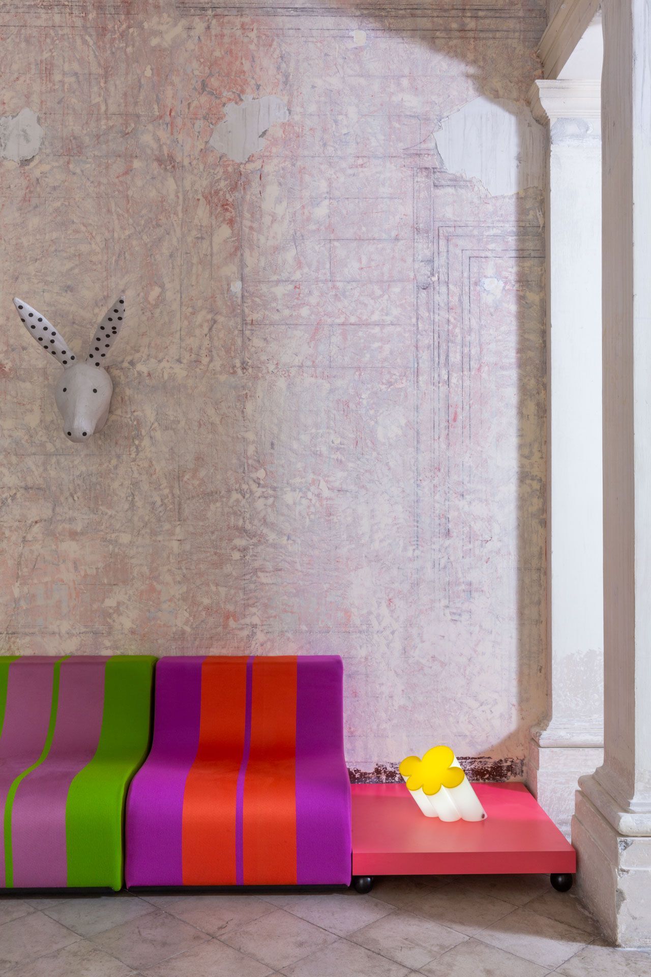 Квадратный журнальный столик из фанеры Poltronova Sofo ARCH-00144915 - Вид №6