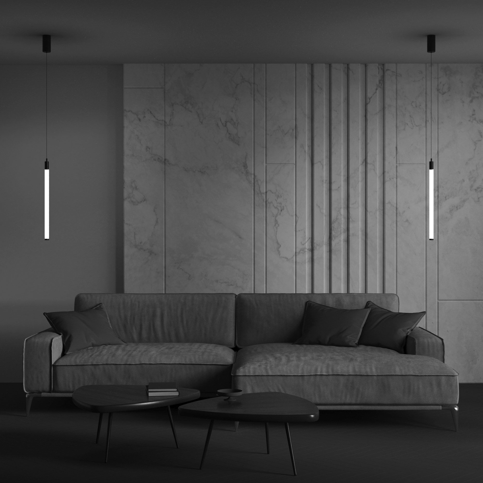 Алюминиевый светодиодный подвесной светильник Maytoni Ray ARCH-00093927 - Вид №1