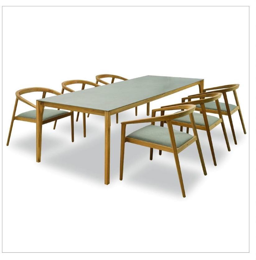 MOBIKA GARDEN Садовый стул из тика со встроенной подушкой Gozo sun-id-1488060 - Вид №2