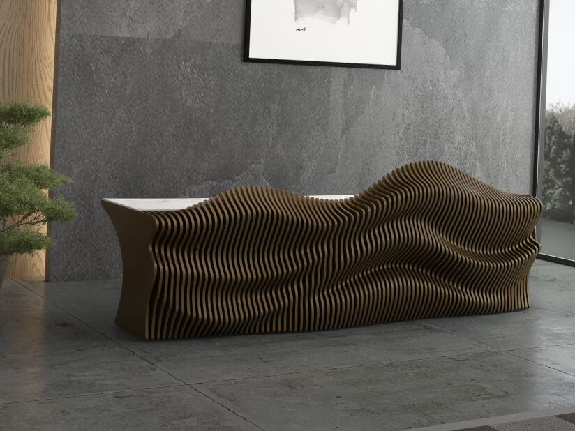 Стойка регистрации из фанеры MYWOODREAM ETY ARCH-00152941 - Вид №3