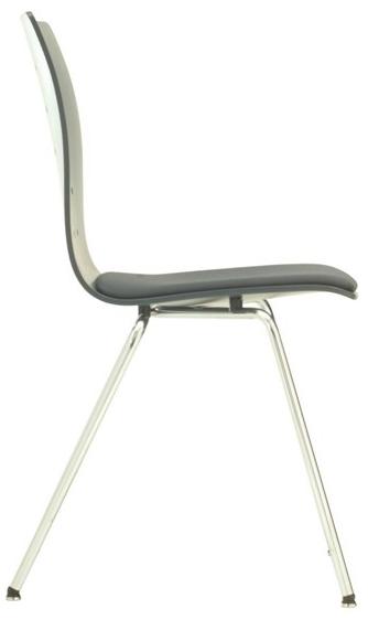 ZÜCO Штабелируемый деревянный стул со встроенной подушкой Cima Ci 541 - Вид №1