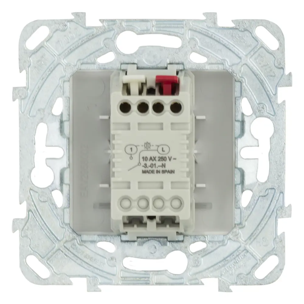 Выключатель встраиваемый Systeme Electric Unica 1 клавиша с подсветкой, цвет белый STLM-2057568 - Вид №4