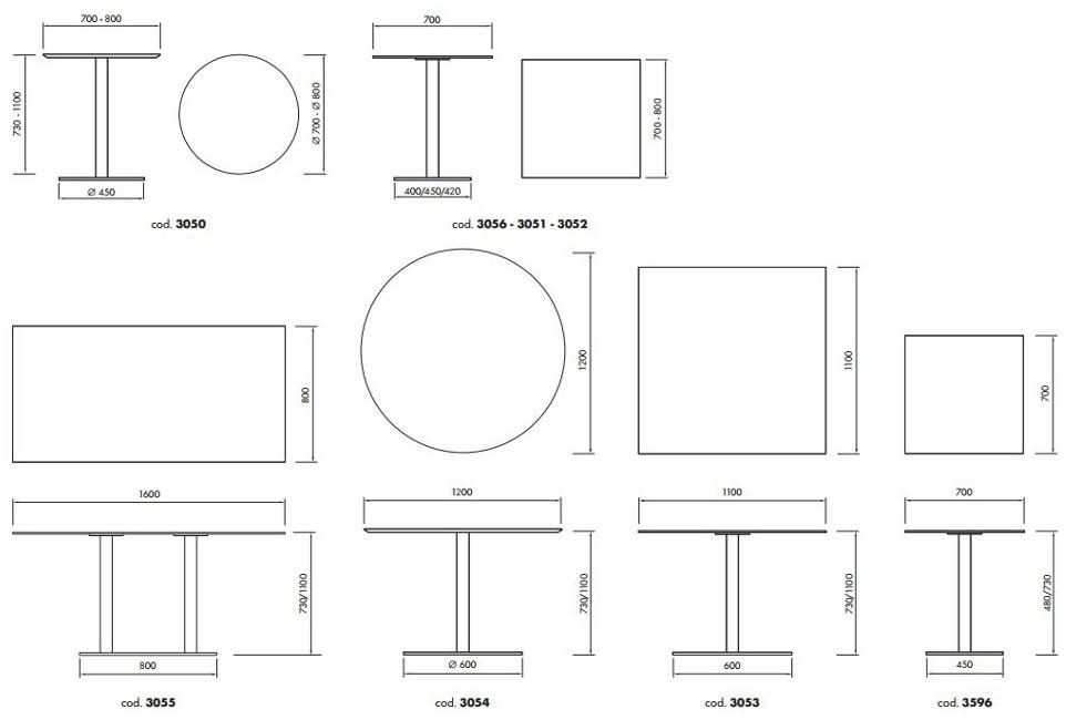 ALMA DESIGN Квадратный стол в hpl Priscilla sun-id-1427063 - Вид №2