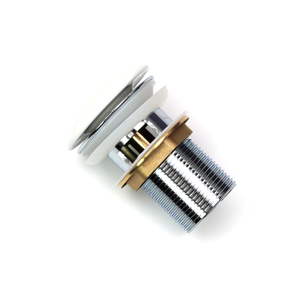 Донный клапан с переливом (белый) MLN-335301 в блистере MELANA  - Вид №2