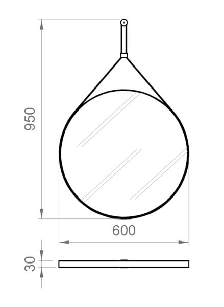 Зеркало для ванной комнаты Ercos зеркала ARCH-00077035 - Вид №2
