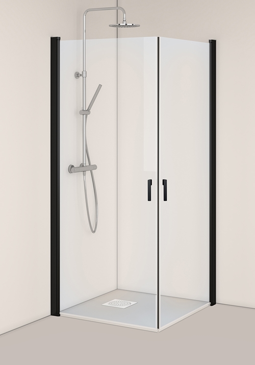 1450665 Душ Угол Igloo Pro Corner 80X80 Clear Glass Sva ... Hafa Прозрачный  - Вид №2