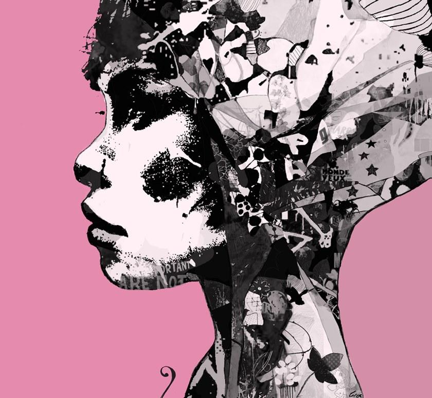 MOMENTI Авторский художественный принт Crazy home paintings Gi-014 - Вид №1