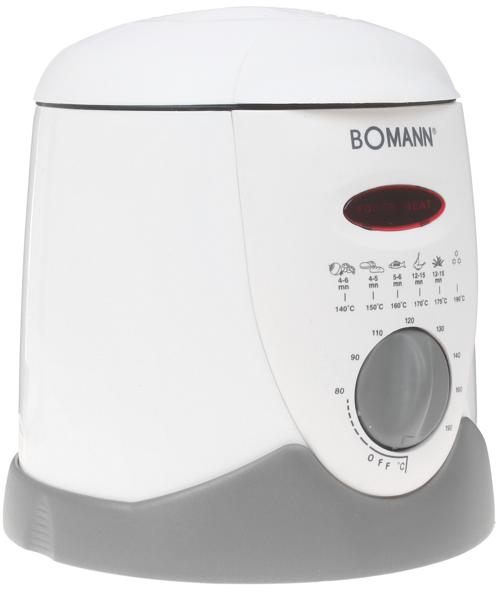 1122179 Фритюрница Bomann FFR 1290 CB белый STDN-0034741
