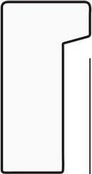 BY 2206 Зеркало в багетной раме cо встроенным LED-светильником 27,5 W EVOFORM Ledside - Вид №5