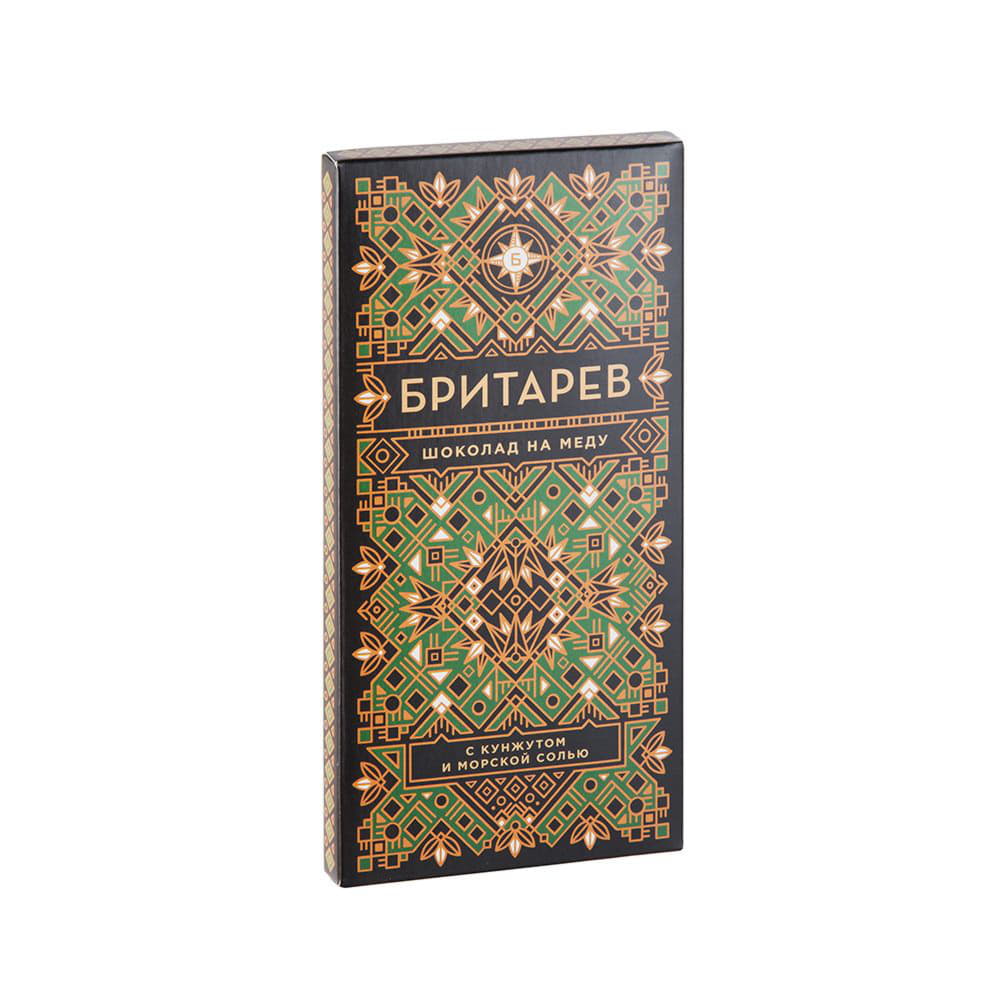 Шоколад на меду БРИТАРЕВ с кунжутом и солью Santreyd 2625 - Вид №1