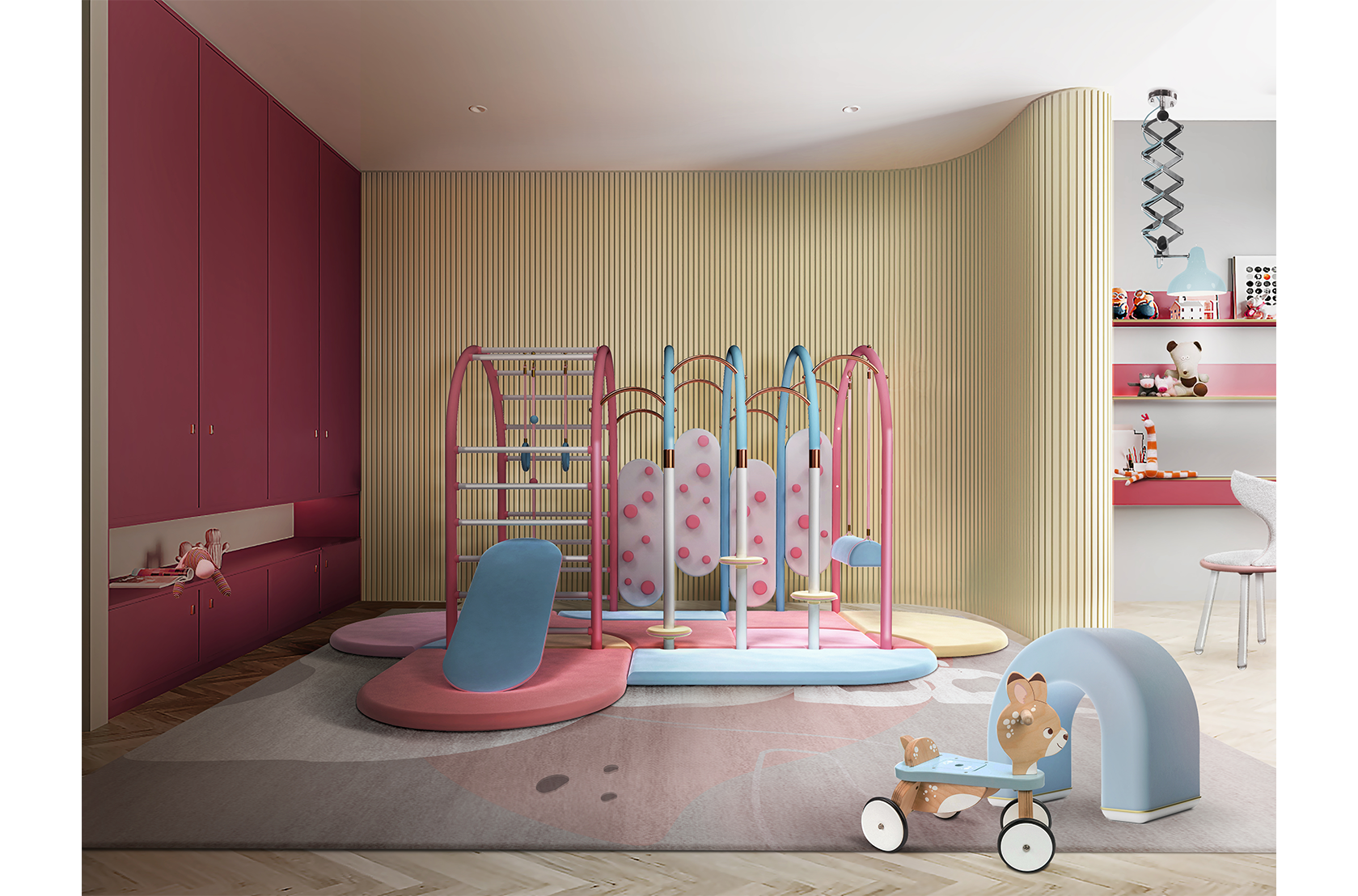 CIST708 Детские пуфики Пузыристый цикл Circu  - Вид №25