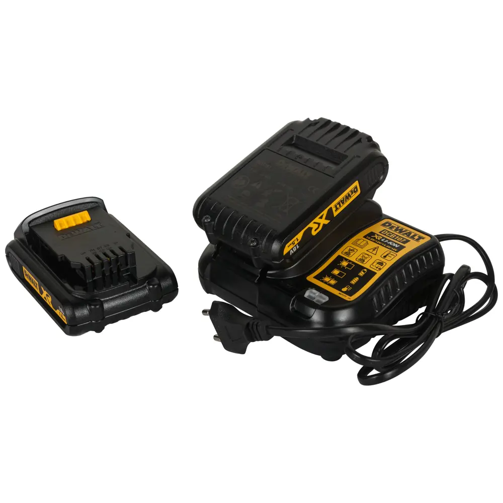 Дрель-шуруповерт аккумуляторная DeWalt DCD771S2, 18 В Li-ion 2х1.5 Ач STLM-2066953 - Вид №9