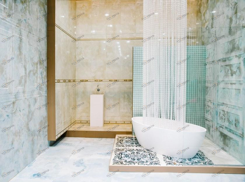 Aparici Белая плитка для стен с эффектом мрамора Monaco sun-id-1505852