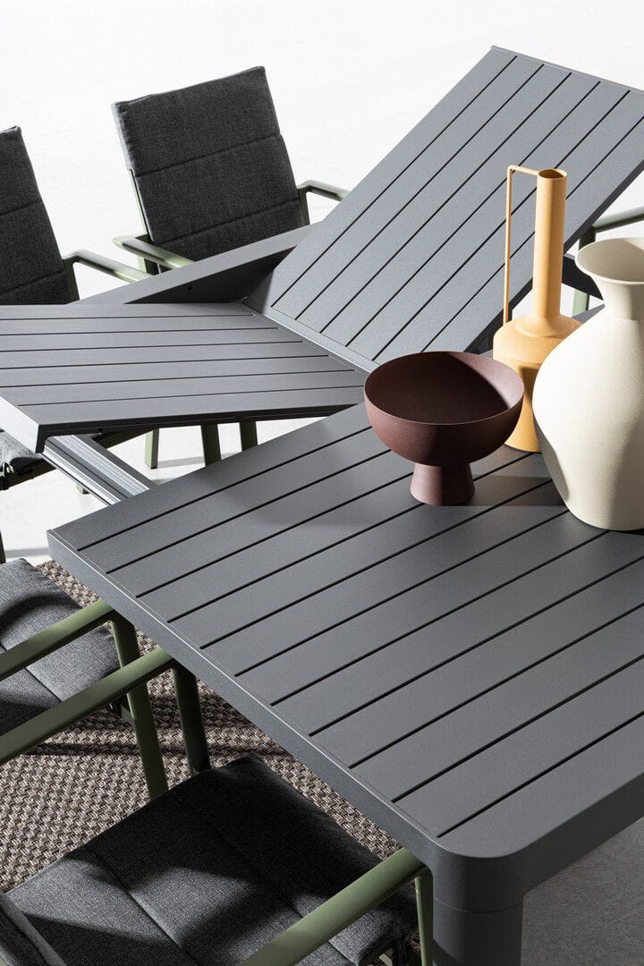 Алюминиевый выдвижной прямоугольный садовый стол BIZZOTTO KIPLIN ARCH-00073199 - Вид №41